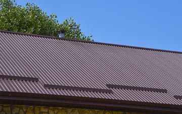 typical Burroughs Grove corrugated roof uses